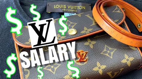 louis vuitton employee wages|do lv employees get discount.